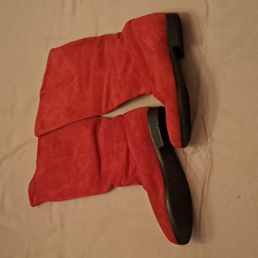 Red Jack Sprat boots, 8
